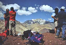 Sur La Banderita Norte (3600 m.)